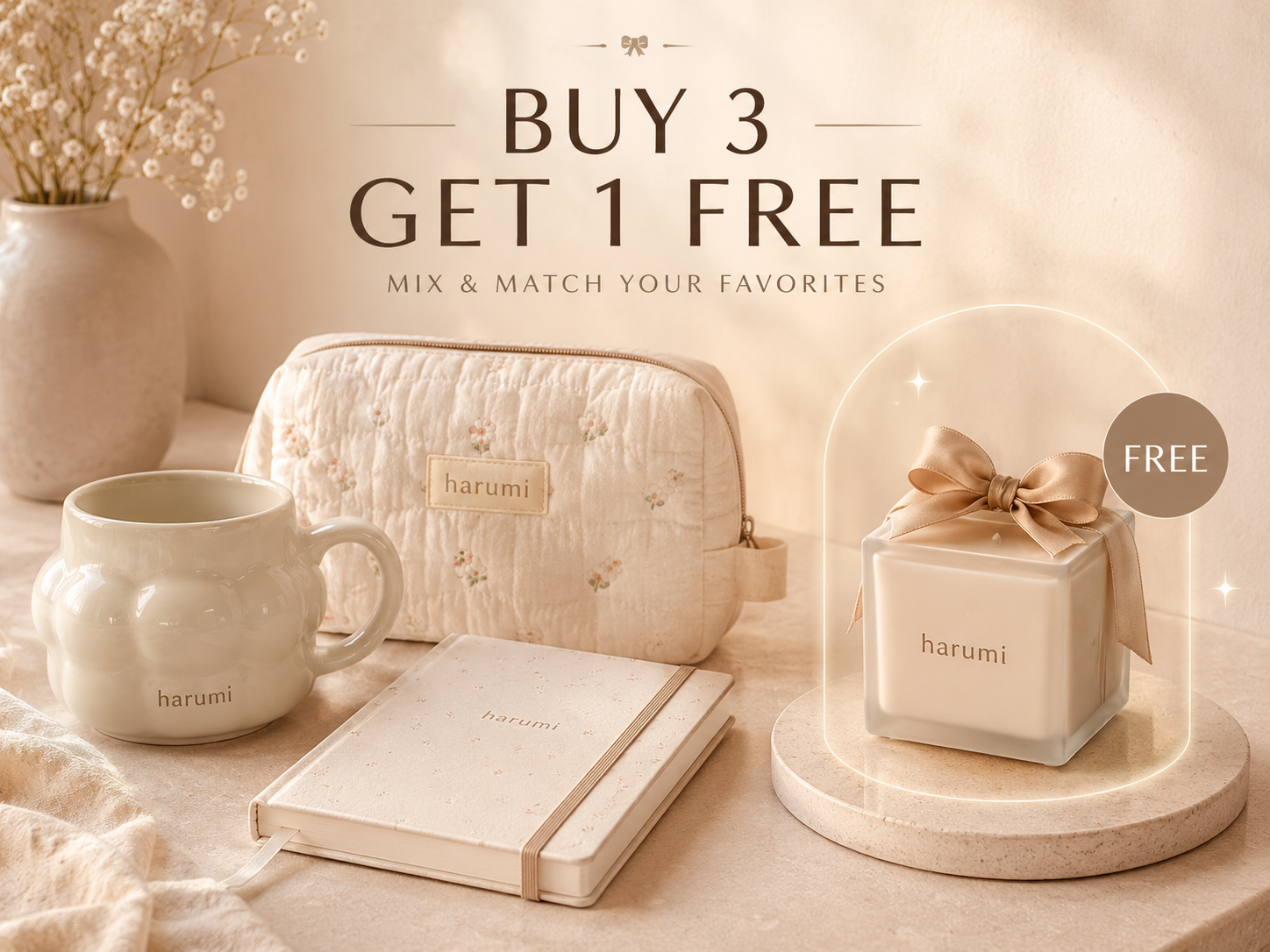 Buy 3 Get 1 Free Promo